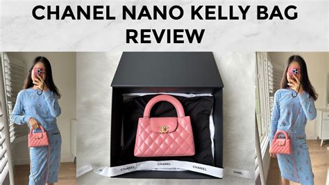 chanel nano kelly|Chanel 23K Nano Kelly Shopper Bag Review with Mod Shots.